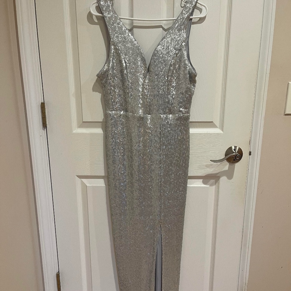 VENUS Maxi Sequin Sleeveless Dress